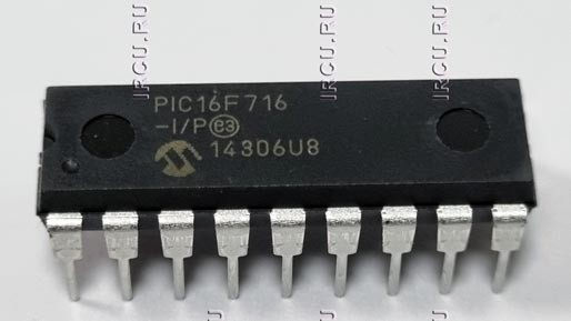 Микроконтроллер PIC16F716-I/P