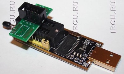 Программатор CH341A с кабелем для прошивки пультов IRC F